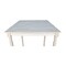 International Concepts Square Solid Wood Top Table, Turned Legs, Unfinished, 36 W, 36 L, 42 in H, Wood, Unfinished K-3636-342T - alternate 4